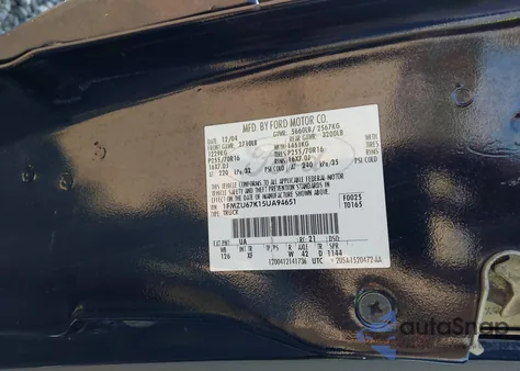 2005 Ford Explorer Sport Trac Adrenalin/Xls/Xlt z USA, uszkodzony, nr VIN 1FMZU67K15UA94651